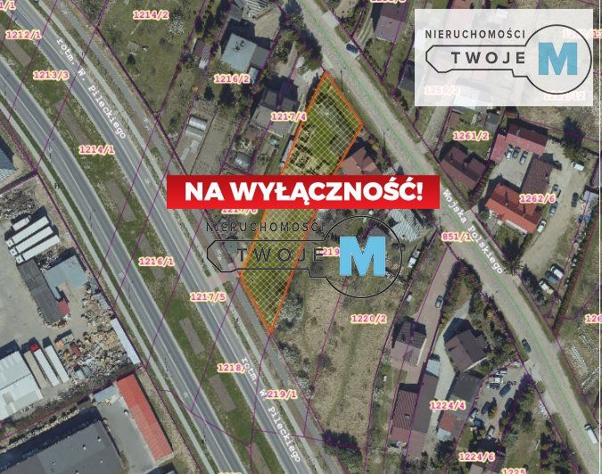Działka inwestycyjna Kielce Pod Telegrafem