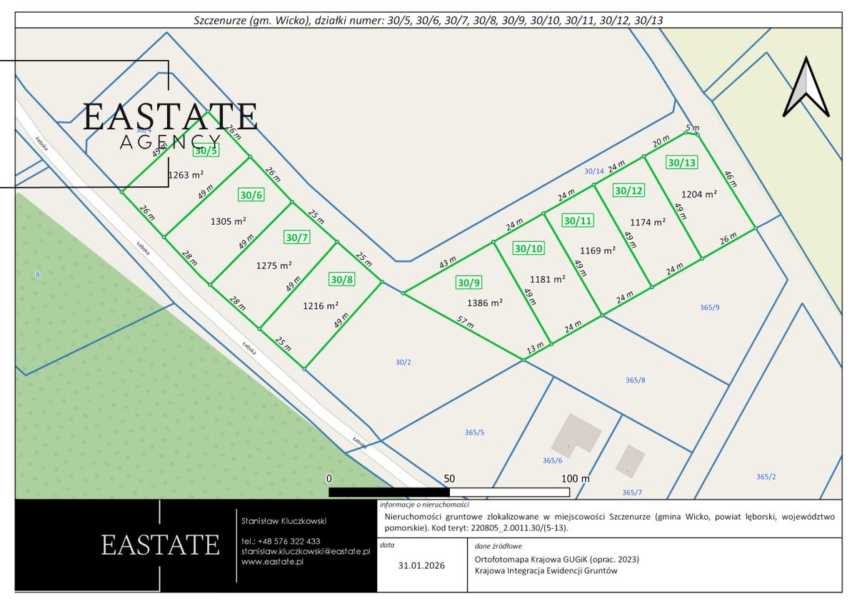 Działka budowlana Szczenurze. Zdjęcie 5
