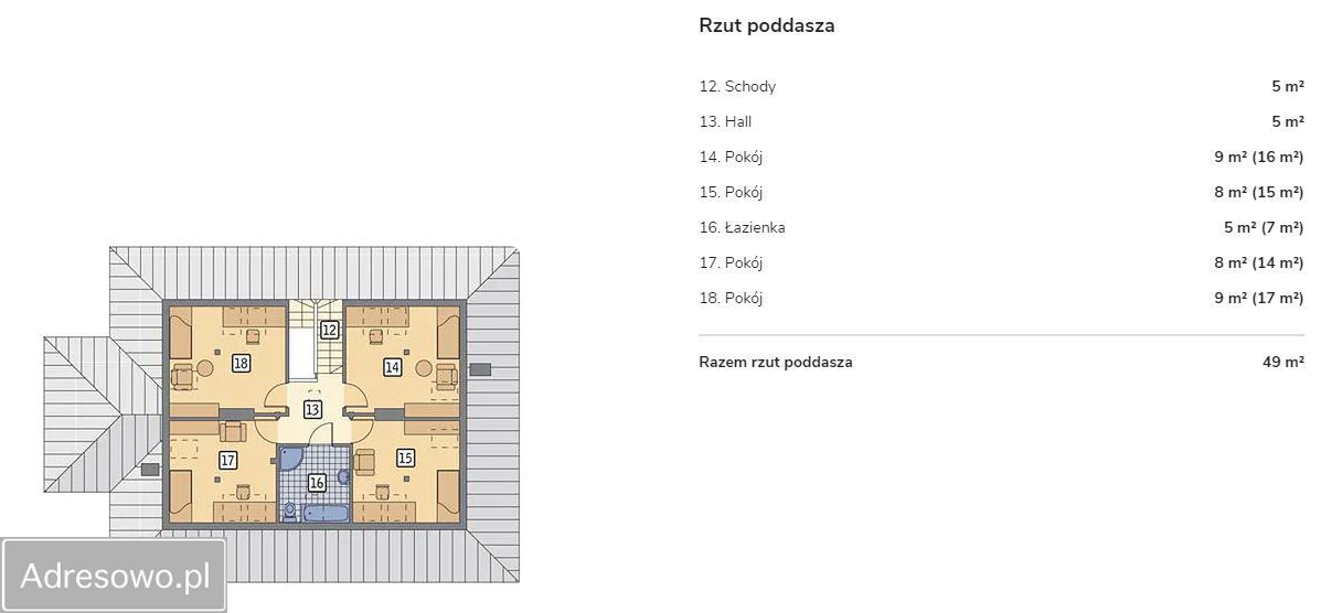 Działka budowlana Nowy Adamów. Zdjęcie 3