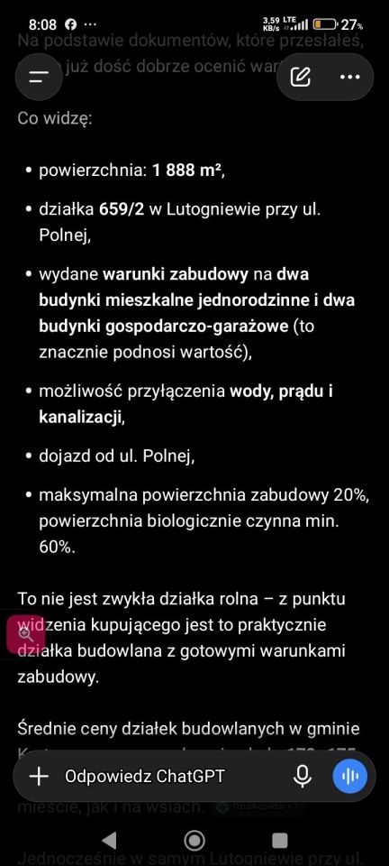 Działka budowlana Lutogniew, ul. Polna. Zdjęcie 81