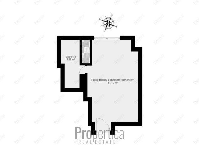 Mieszkanie 1-pokojowe Warszawa, ul. Stalowa. Zdjęcie 9