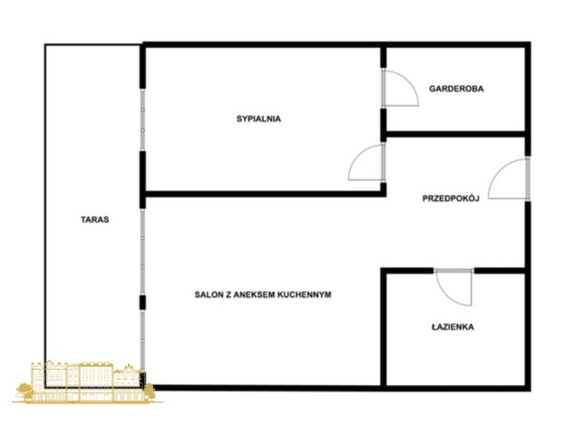 Mieszkanie 2-pokojowe Kraków Płaszów, ul. Bagrowa. Zdjęcie 12