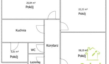 Mieszkanie 4-pokojowe Szczecin Centrum, ul. Władysława Łokietka
