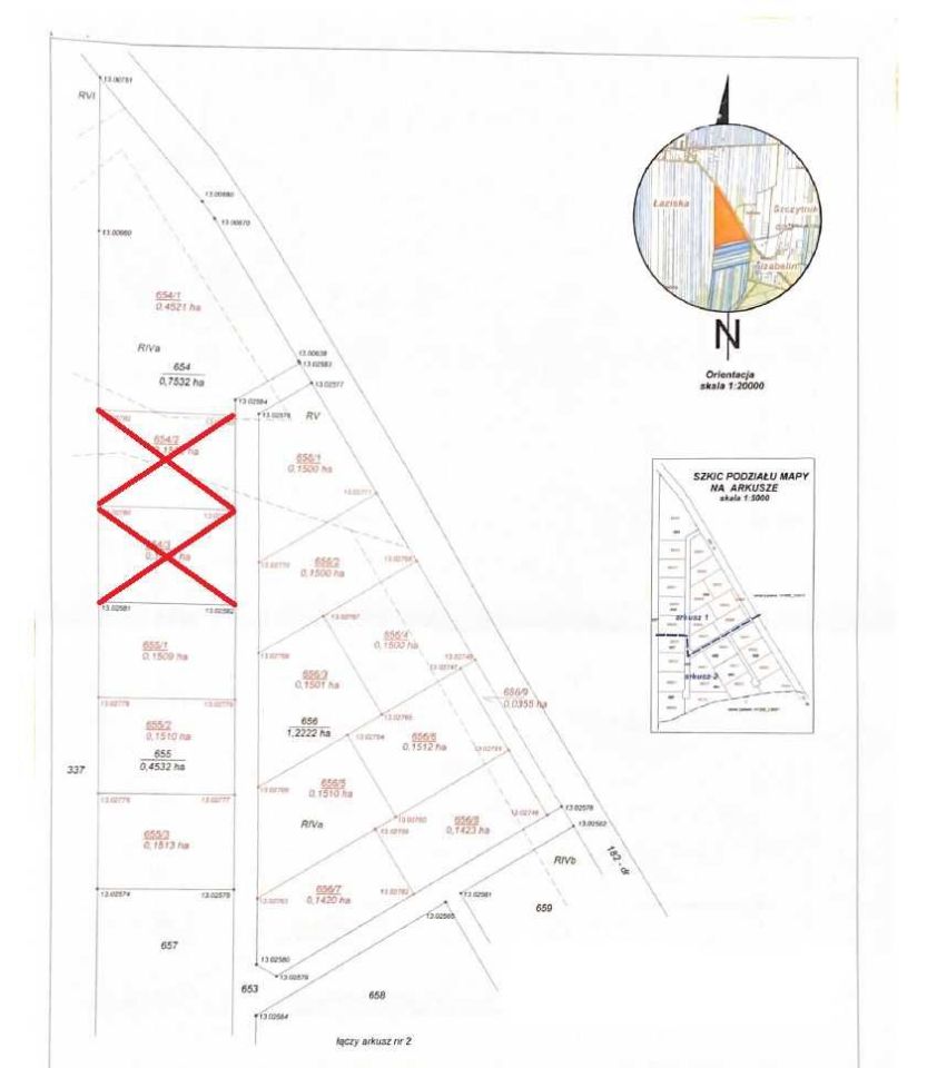 Działka budowlana Łaziska. Zdjęcie 4