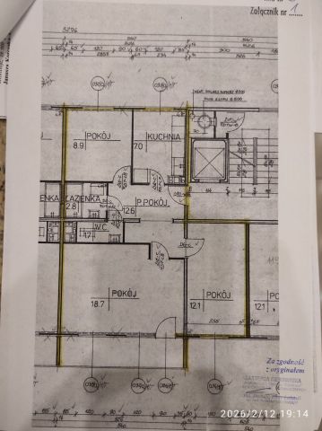 Mieszkanie 3-pokojowe Suwałki Centrum, ul. Utrata. Zdjęcie 1