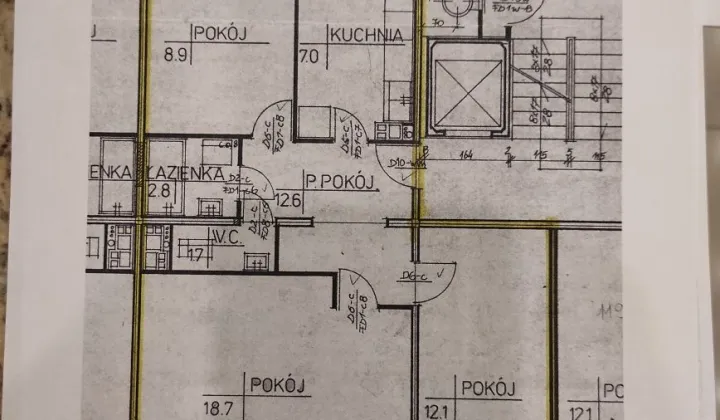 Mieszkanie 3-pokojowe Suwałki Centrum, ul. Utrata