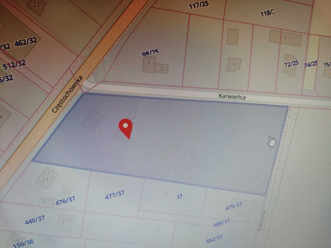 Działka budowlana Kochanowice, ul. Karwieńca. Zdjęcie 6