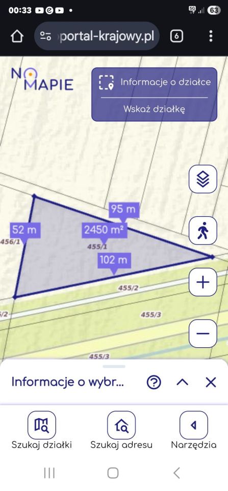 Działka rolna Niegosław, ul. Spacerowa. Zdjęcie 2