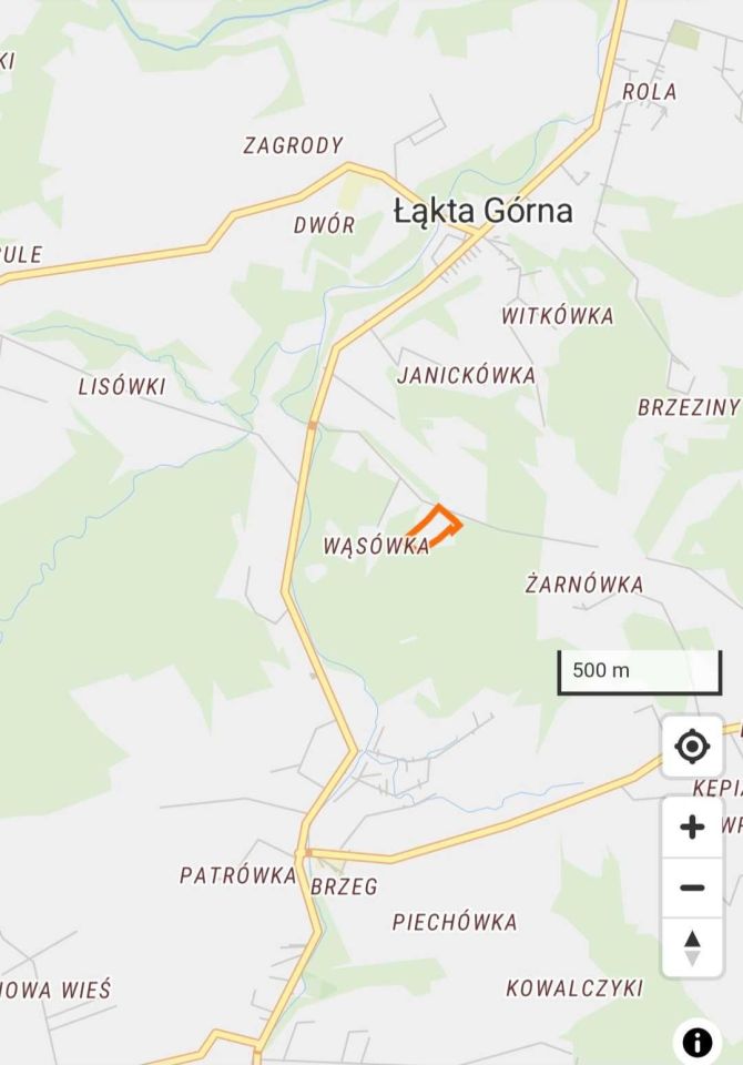 Działka budowlana Łąkta Górna. Zdjęcie 2