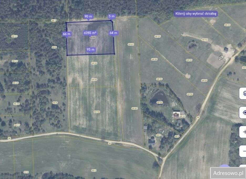 Działka rolna Graniczna Wieś, ul. Jarzębinowa. Zdjęcie 7