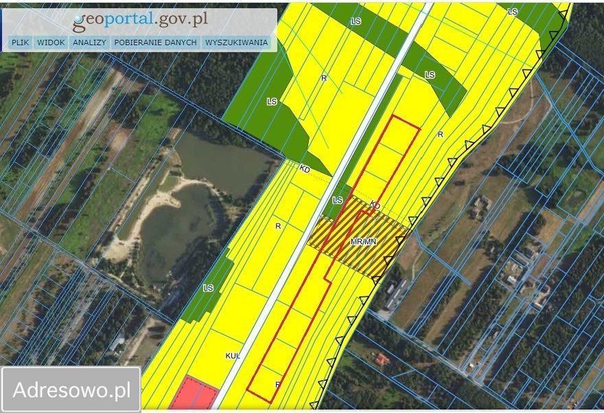 Działka rolno-budowlana Wielgolas Duchnowski, ul. Krajobrazowa. Zdjęcie 2