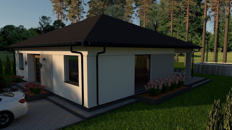 dom wolnostojący Jamielnik, ul. Nowomiejska. Zdjęcie 3