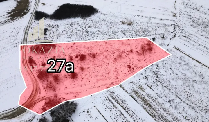 Działka inwestycyjna Zarzecze