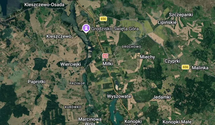 Działka budowlana Miłki