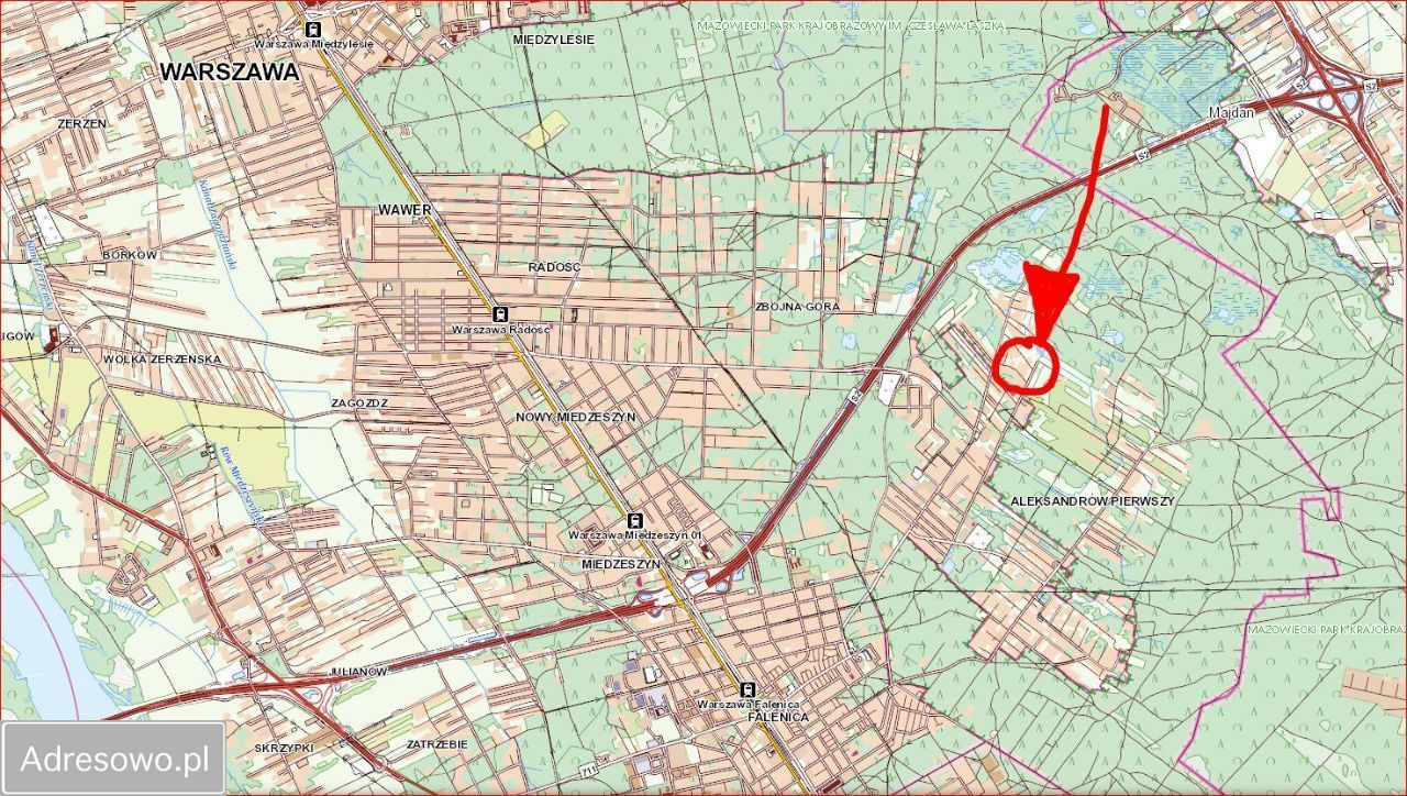 Działka inwestycyjna Warszawa Aleksandrów, ul. Zagórzańska. Zdjęcie 3
