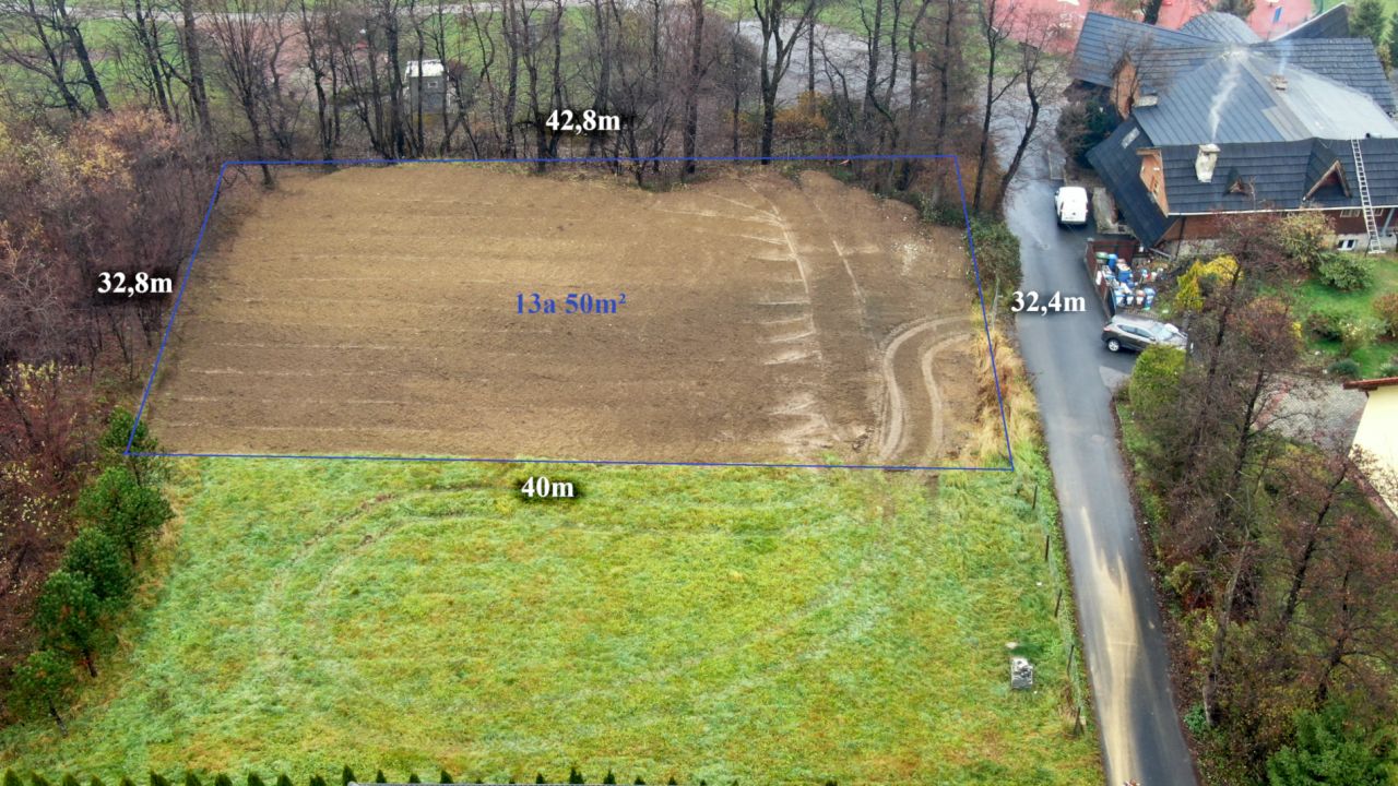 Działka budowlana Bielsko-Biała Lipnik, ul. Jeździecka