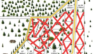 Działka budowlana Kaborno