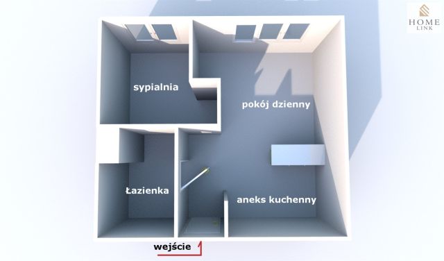 Mieszkanie 2-pokojowe Olsztyn Nagórki, ul. Mieczysława Orłowicza. Zdjęcie 9