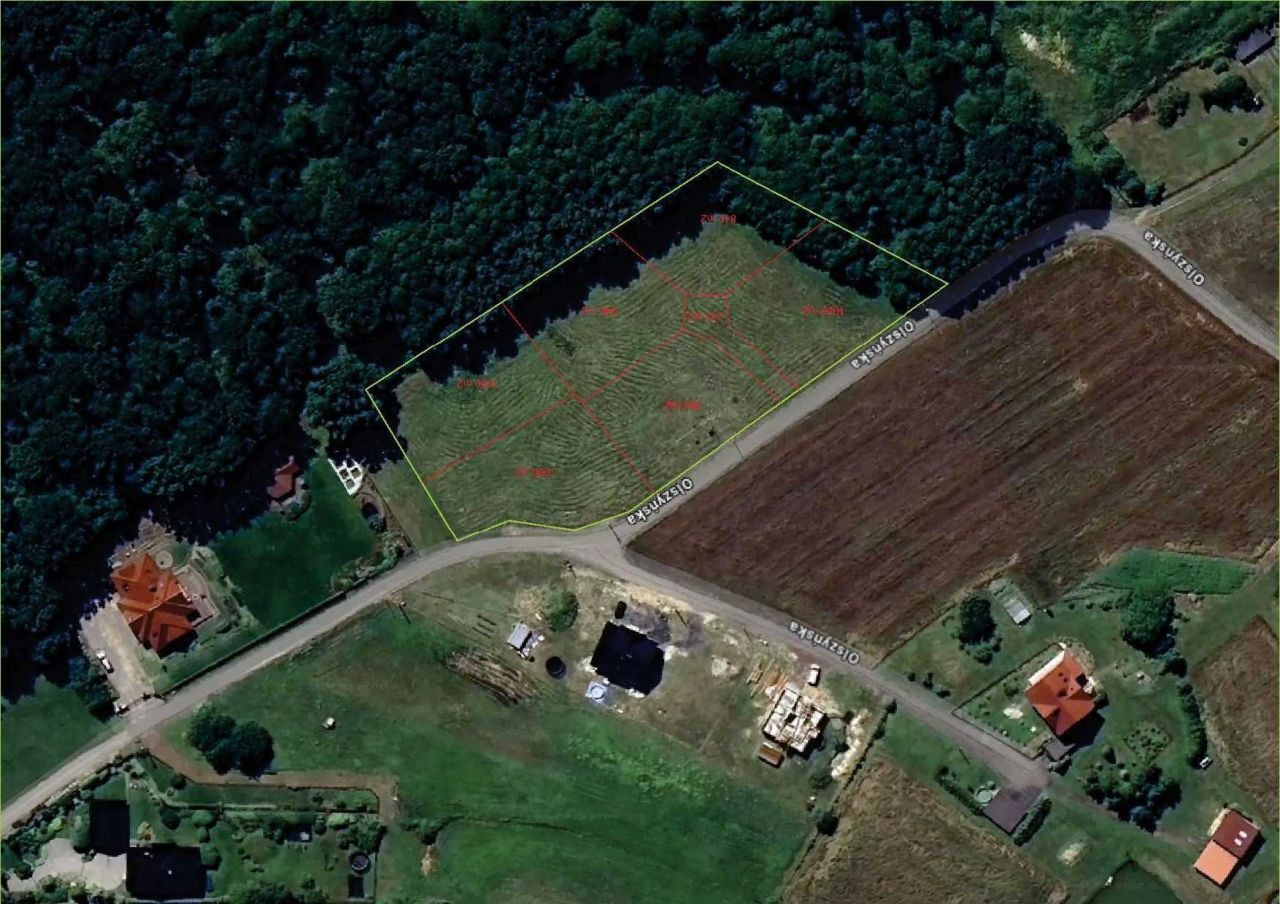 Działka budowlana Skrzyszów Olszyna, ul. Olszyńska. Zdjęcie 2