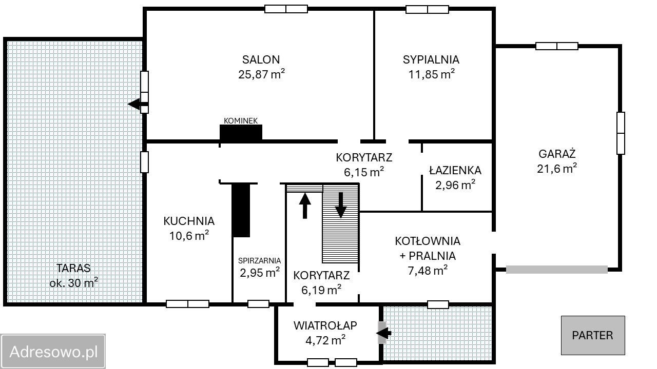 dom wolnostojący, 5 pokoi Kąty Węgierskie. Zdjęcie 18