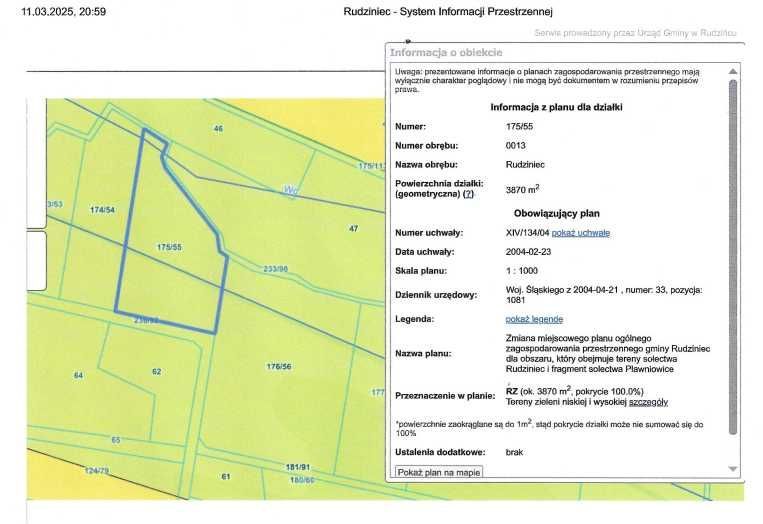Działka rolna Rudziniec. Zdjęcie 2