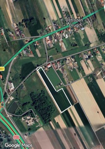 Działka rolna Ostrożeń Drugi. Zdjęcie 1