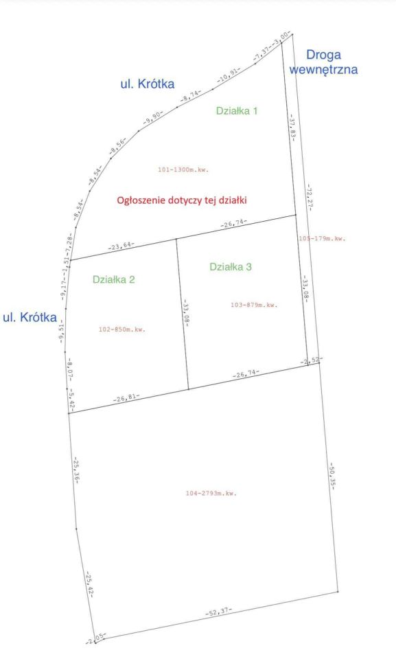 Działka budowlana Skaryszew, ul. Krótka. Zdjęcie 2
