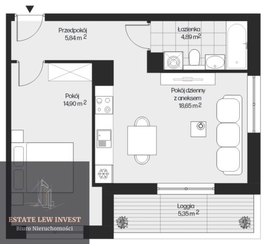 Mieszkanie 2-pokojowe Kraków, ul. Piasta Kołodzieja. Zdjęcie 5