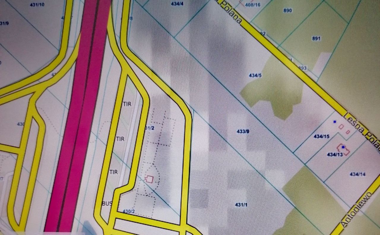 Działka inwestycyjna Lubicz Dolny Lampusz. Zdjęcie 2