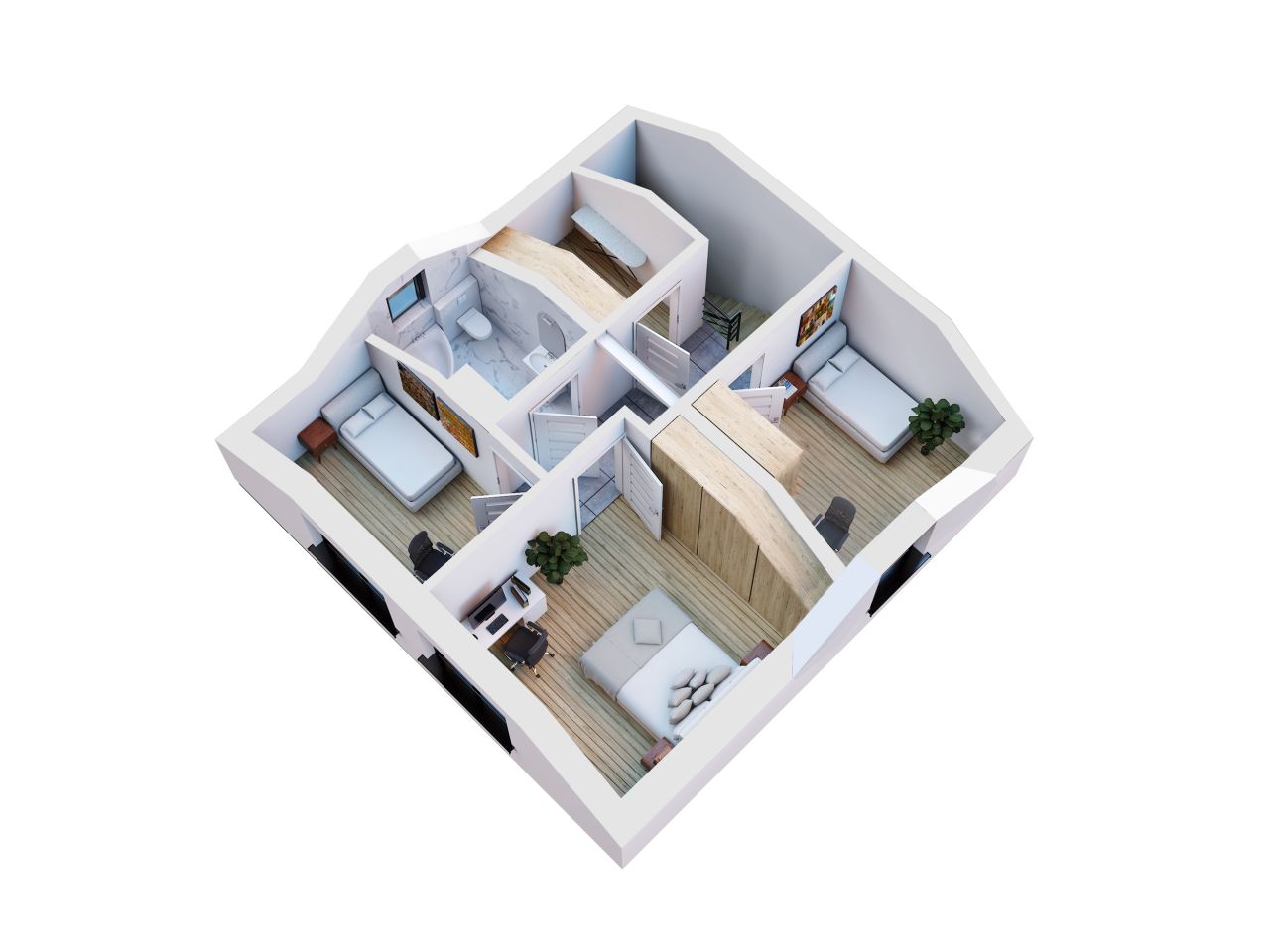 Mieszkanie 5-pokojowe Świątniki Górne, ul. Franciszka Bielowicza. Zdjęcie 7