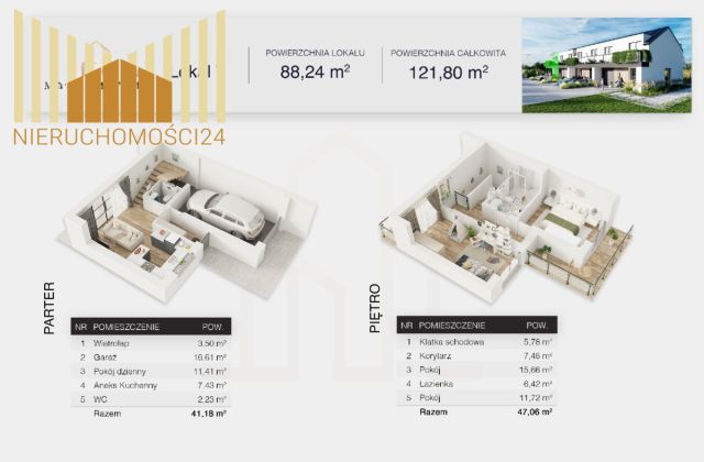dom szeregowy, 3 pokoje Mińsk Mazowiecki, ul. gen. Władysława Andersa. Zdjęcie 22