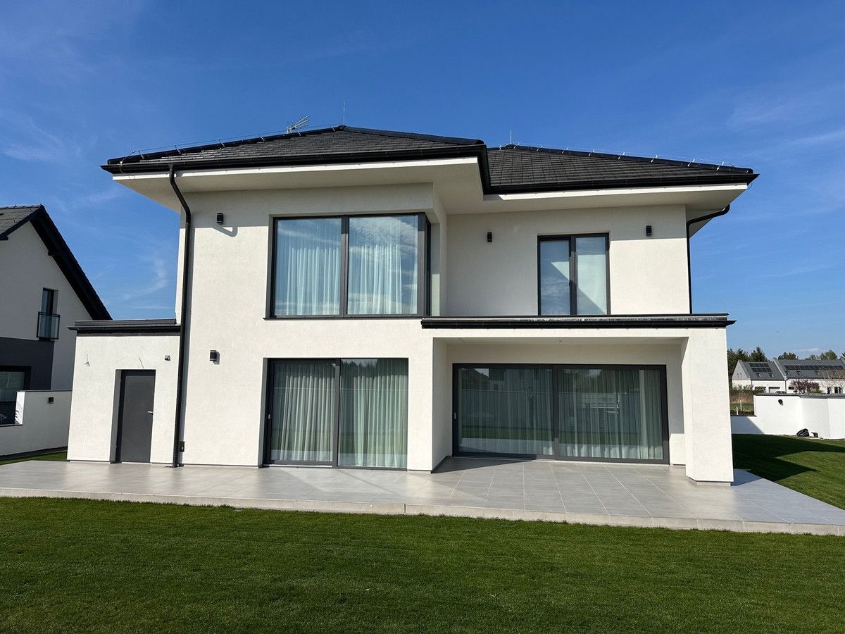 dom wolnostojący, 4 pokoje Żerniki Wrocławskie, ul. Lawendowa. Zdjęcie 2