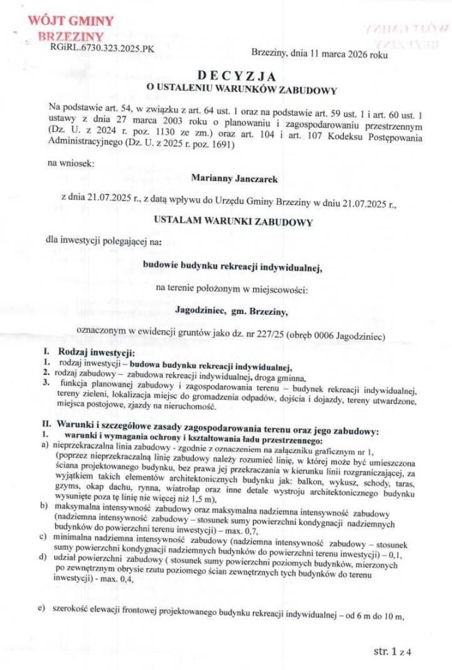 Działka Jagodziniec. Zdjęcie 3
