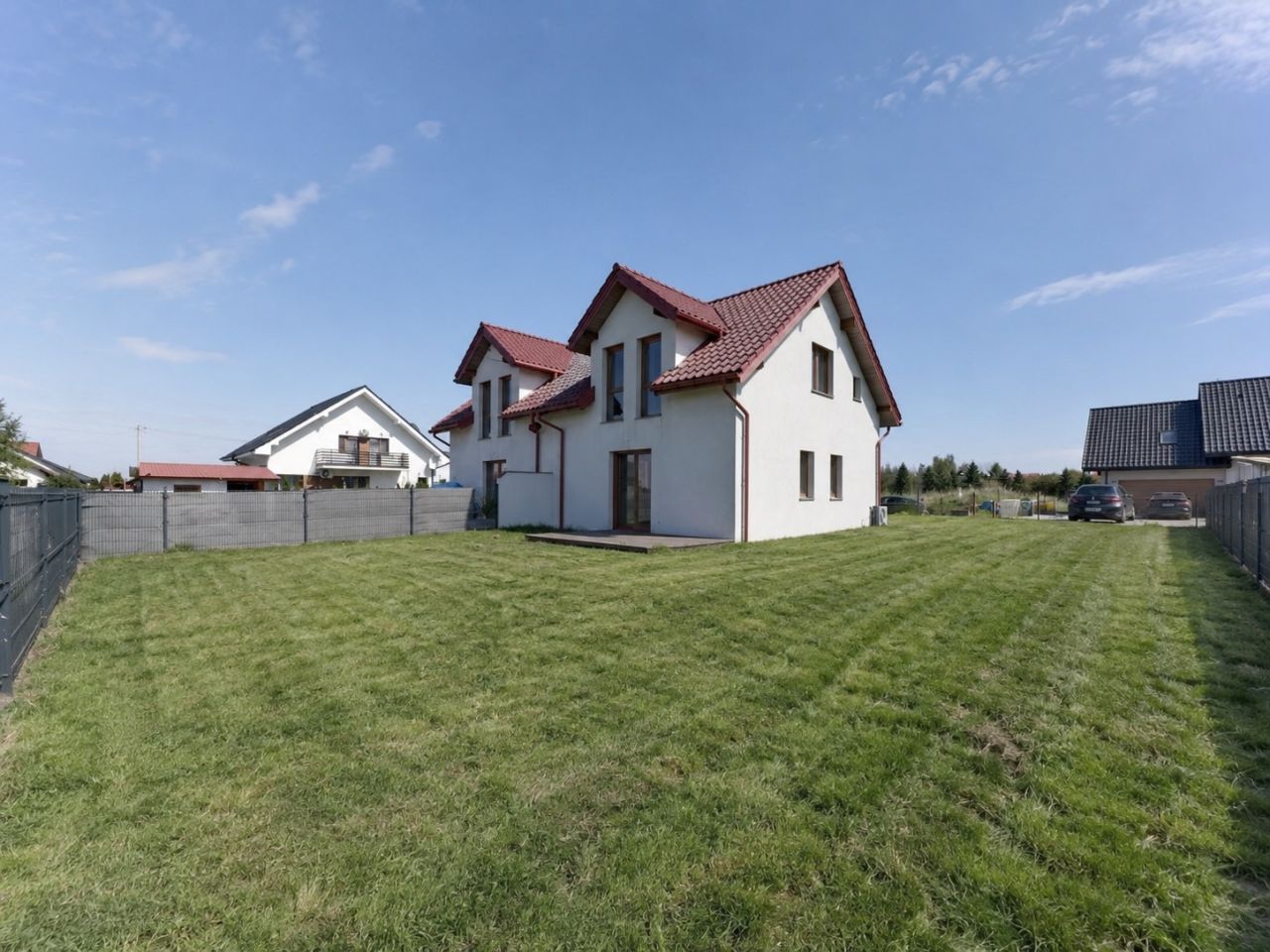 bliźniak, 4 pokoje Stanowice, ul. Różana. Zdjęcie 1