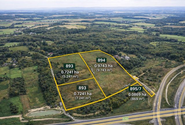 Działka inwestycyjna Borek Wielki. Zdjęcie 1