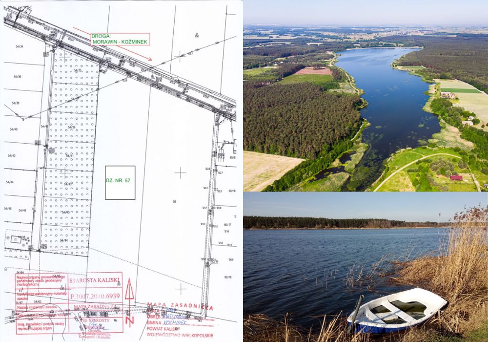 Działka inwestycyjna Emilianów Zosina. Zdjęcie 1
