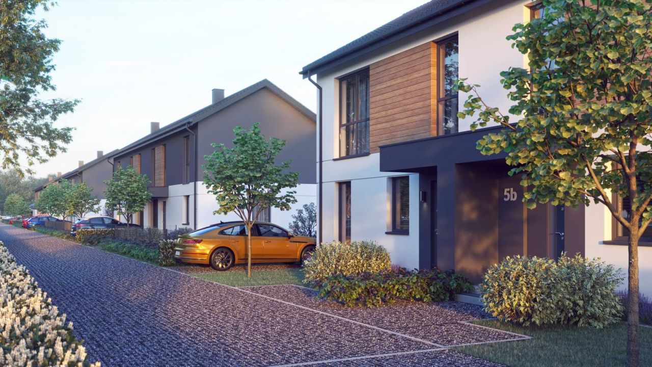 dom szeregowy Paprotnia, ul. Radosna. Zdjęcie 4