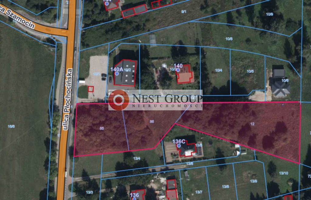 Działka inwestycyjna Warszawa Białołęka, ul. Płochocińska. Zdjęcie 2