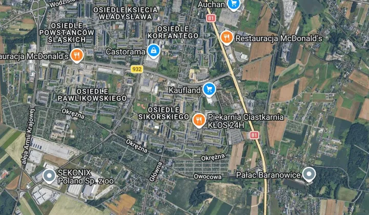 Mieszkanie 4-pokojowe Żory, os. Sikorskiego