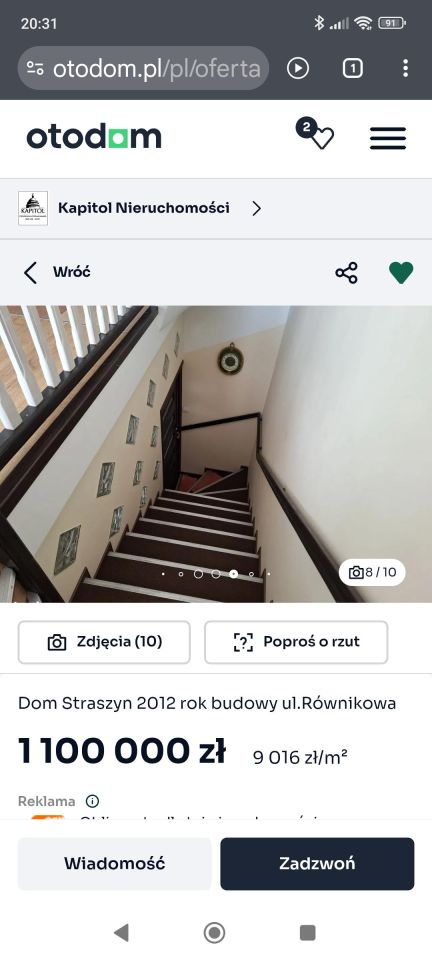 bliźniak, 4 pokoje Straszyn, Rownikowa. Zdjęcie 3