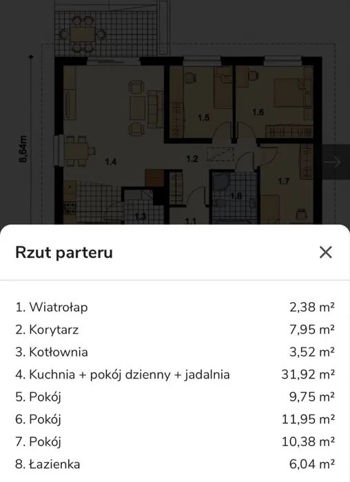 dom wolnostojący Demlin. Zdjęcie 4