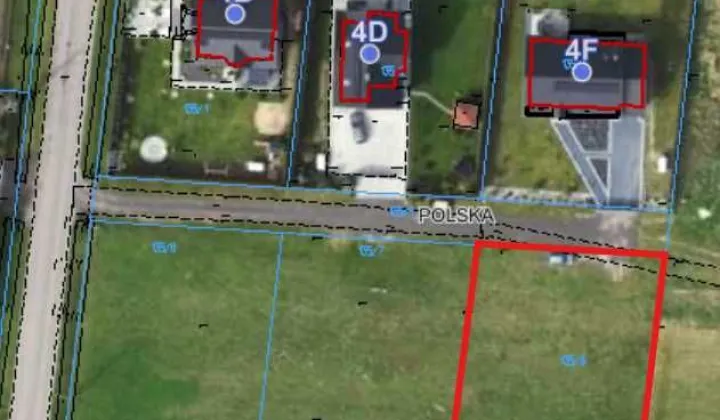 Działka budowlana Borki