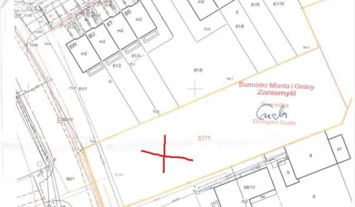 Działka budowlana Jeziory Wielkie