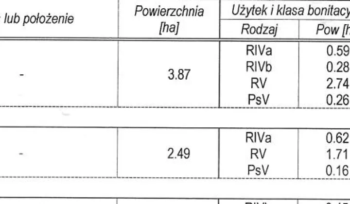 Działka rolna Berlinek