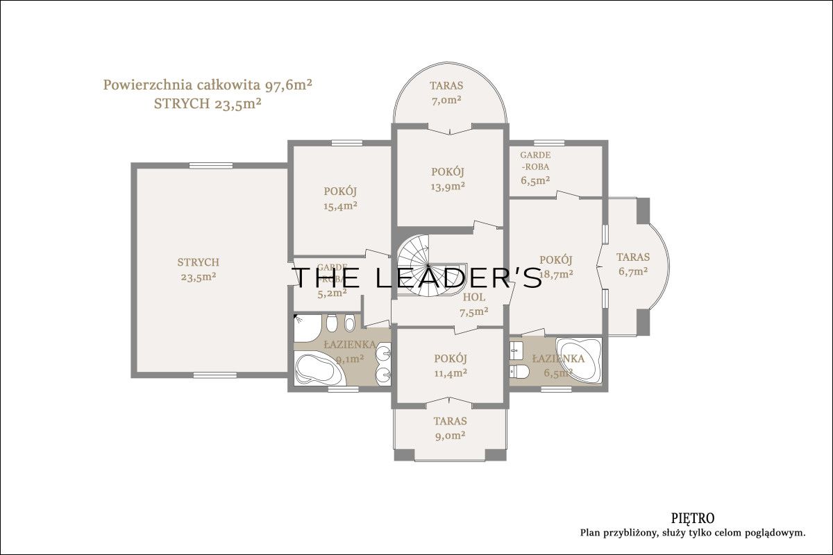 dom wolnostojący, 8 pokoi Zalesie Górne. Zdjęcie 21