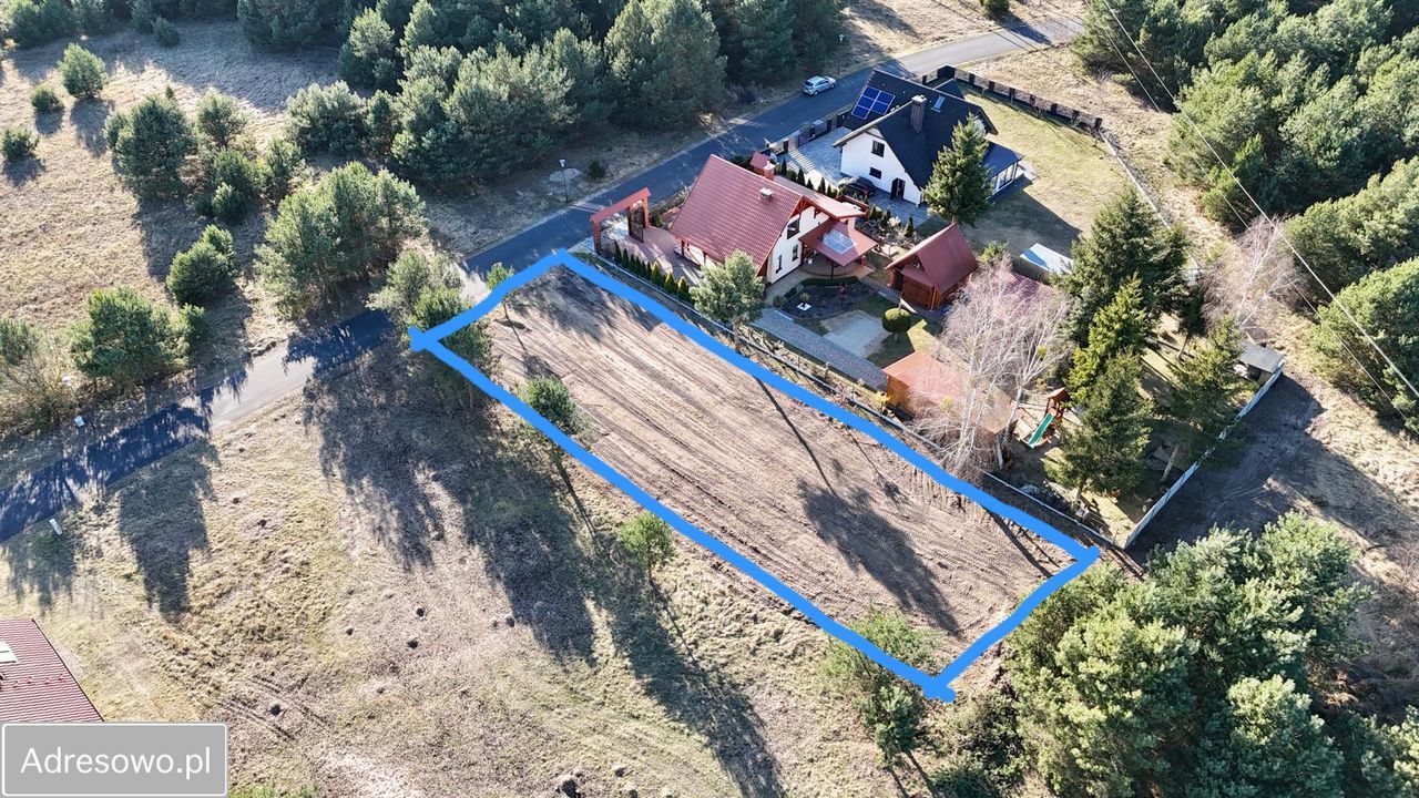 Działka budowlana Laskowo, ul. Brzozowa. Zdjęcie 4