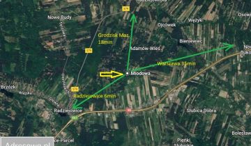 Działka budowlana Adamów-Parcel