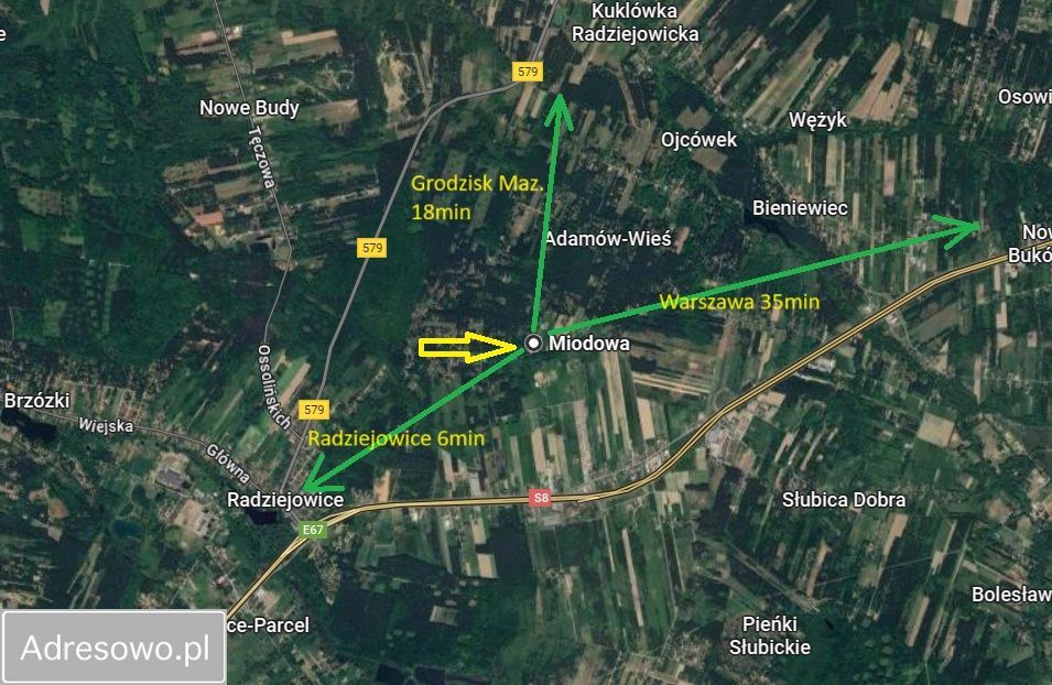 Działka budowlana Adamów-Parcel. Zdjęcie 2