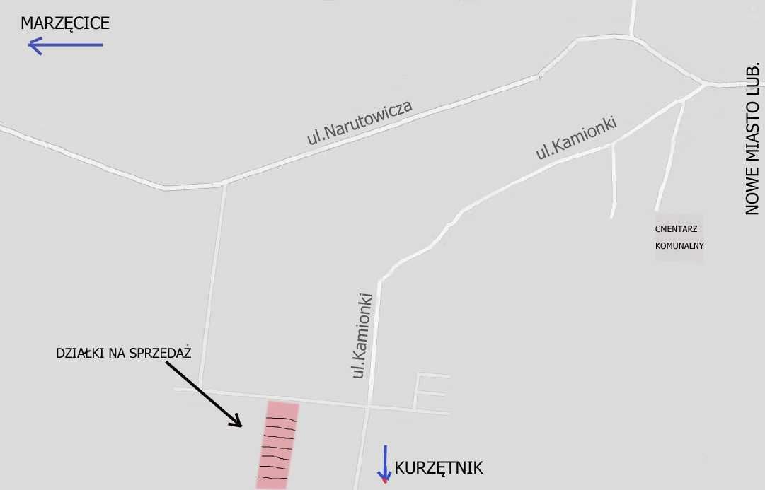 Działka budowlana Nowe Miasto Lubawskie, ul. Kamionki. Zdjęcie 2