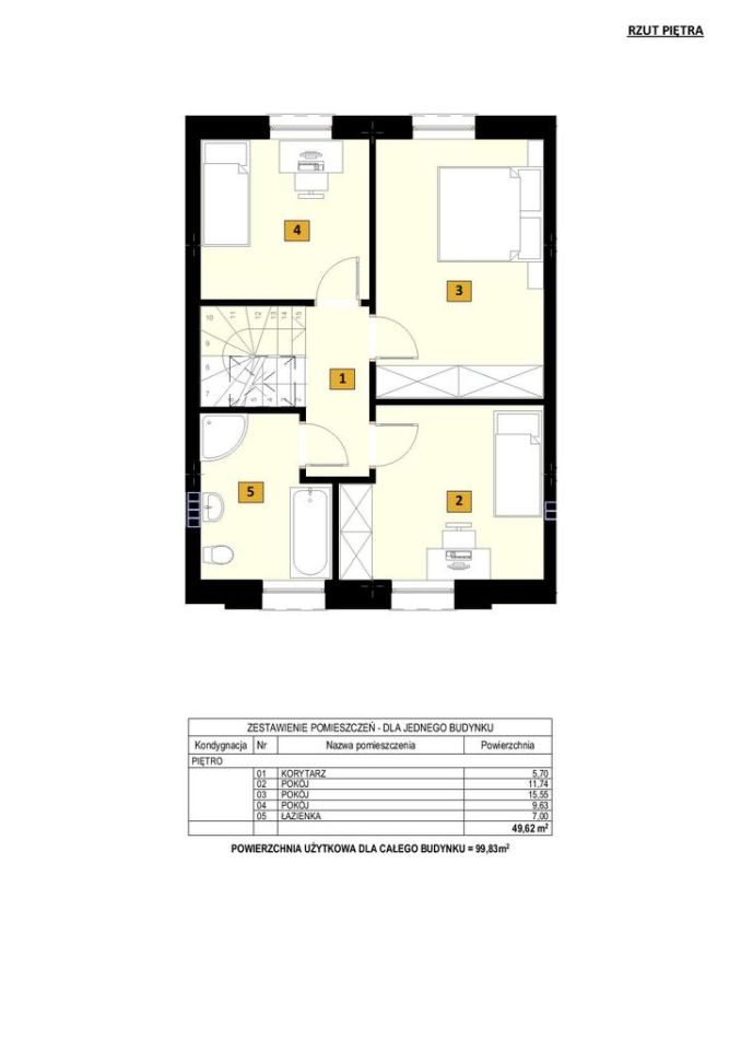 bliźniak, 4 pokoje Ostrów Wielkopolski, ul. Wierzbowa. Zdjęcie 15